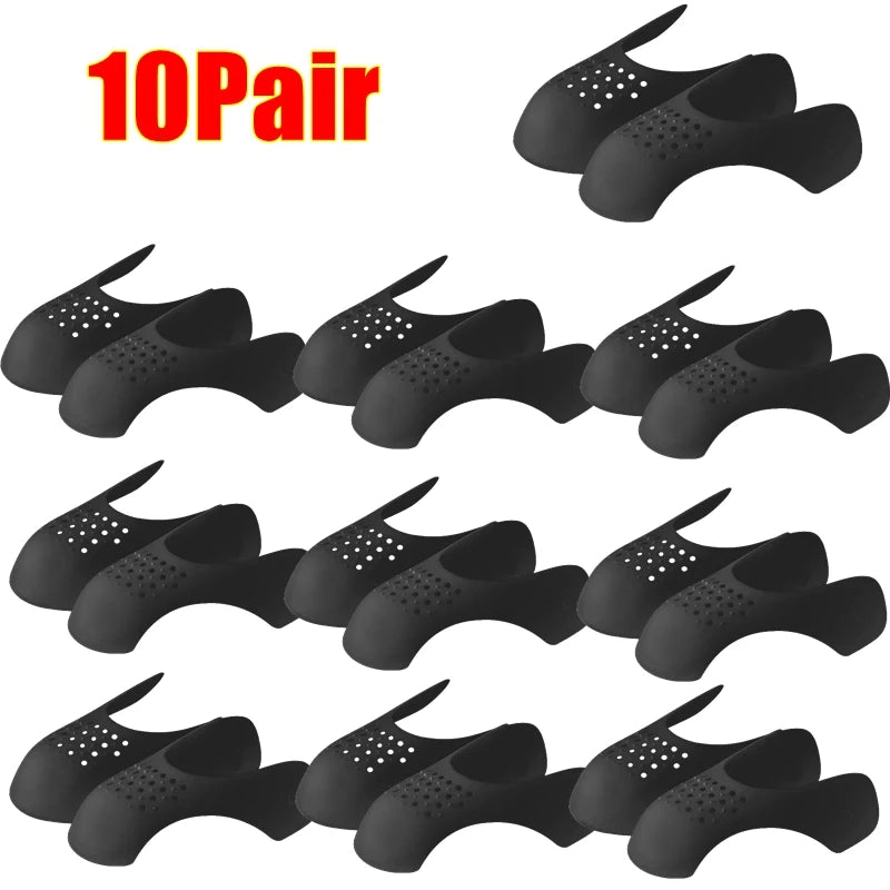 Crease Protector Shoe Anti Crease Bending Crack Toe Cap Support Shoe Stretcher Lightweight Keeping Shield Sneakers winter care