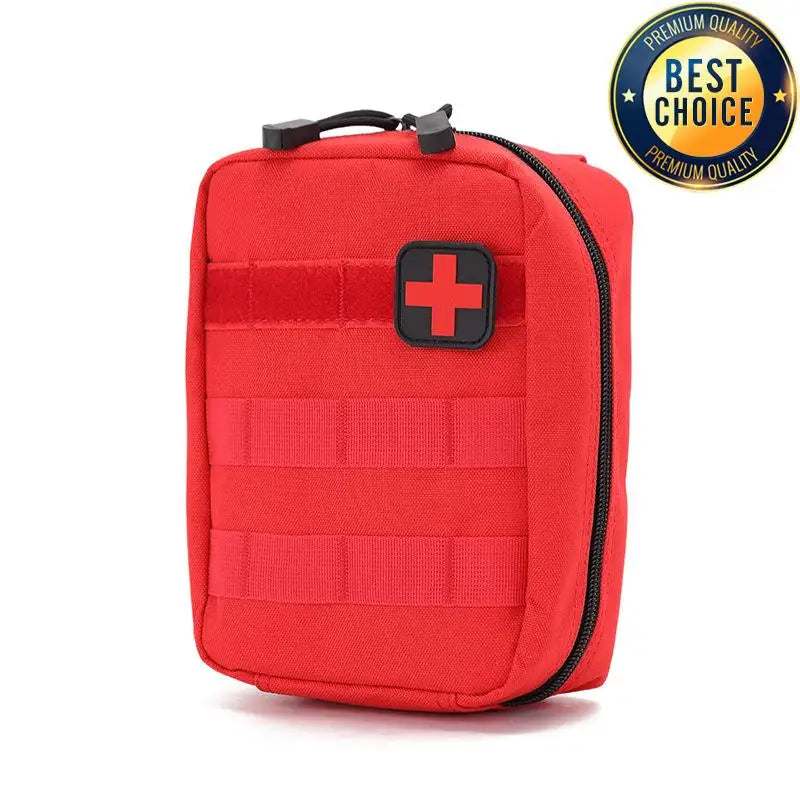 Outdoor Tactical Multifunctional Waistpack MOLLE Medical Emergency Kit Portable Survival Kit Accessory Pouch Camo Training Bag