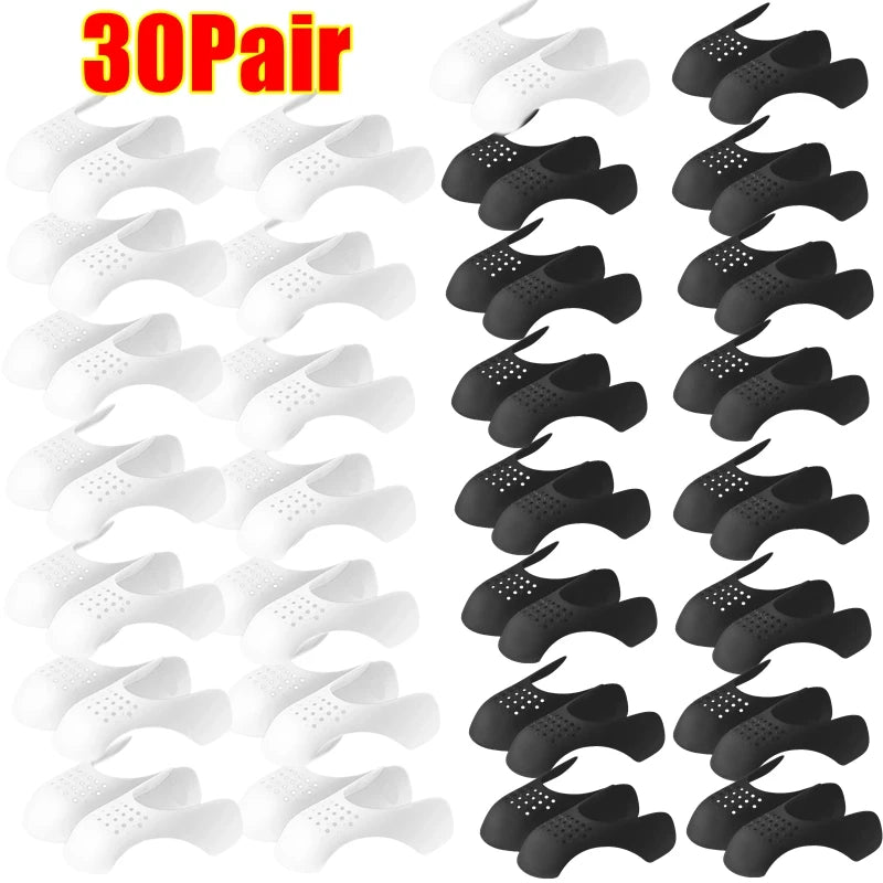 Crease Protector Shoe Anti Crease Bending Crack Toe Cap Support Shoe Stretcher Lightweight Keeping Shield Sneakers winter care