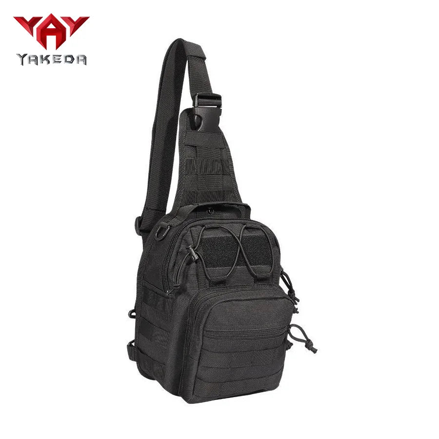 Men's Outdoor Chest bag Camo Shoulder Bag Sling Backpack Oxford Mountain Camping Fishing Trekking