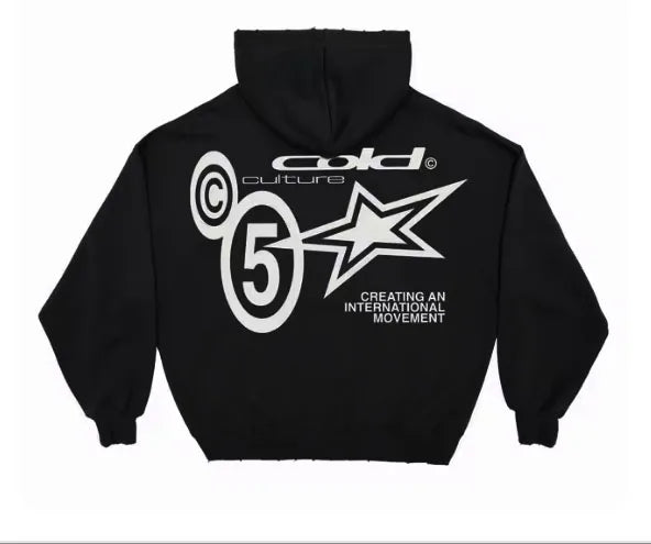 Y2K Classic Casual Autumn Harajuku Hip Hop Gothic Letter Pattern Printed Plus Size Hoodie Men's and Women's Sweatshirts