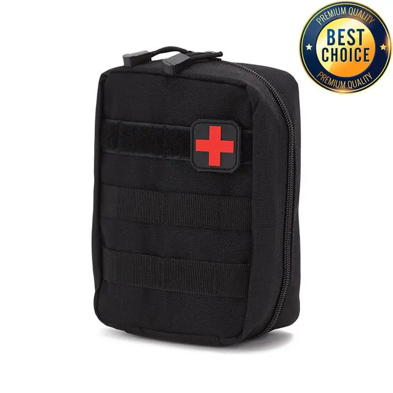 Outdoor Tactical Multifunctional Waistpack MOLLE Medical Emergency Kit Portable Survival Kit Accessory Pouch Camo Training Bag